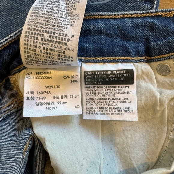 Levi’s 721 High-Rise Skinny Jeans, Rugged Indigo, 29x30 - Picture 5 of 8